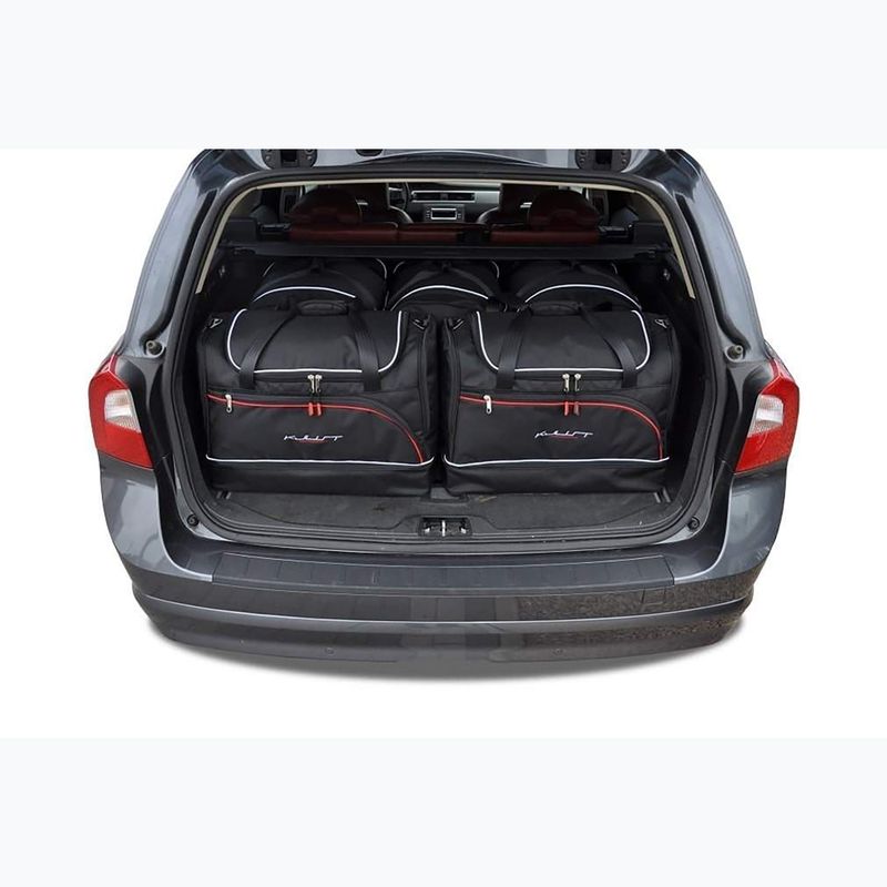 Zestaw toreb do bagażnika KJUST Volvo XC70 2007-2016 5 szt. czarny 16