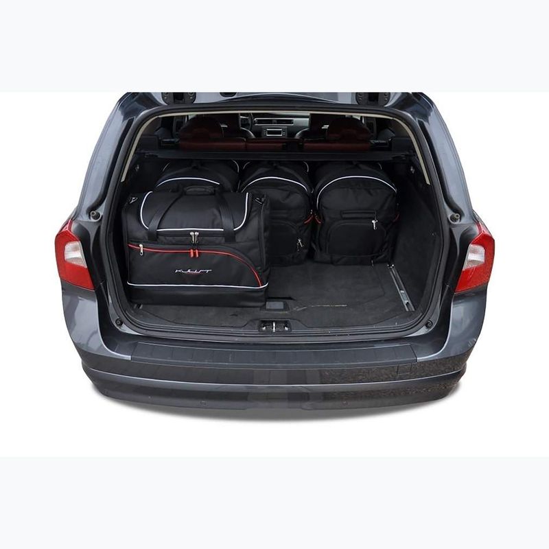 Zestaw toreb do bagażnika KJUST Volvo XC70 2007-2016 5 szt. czarny 17