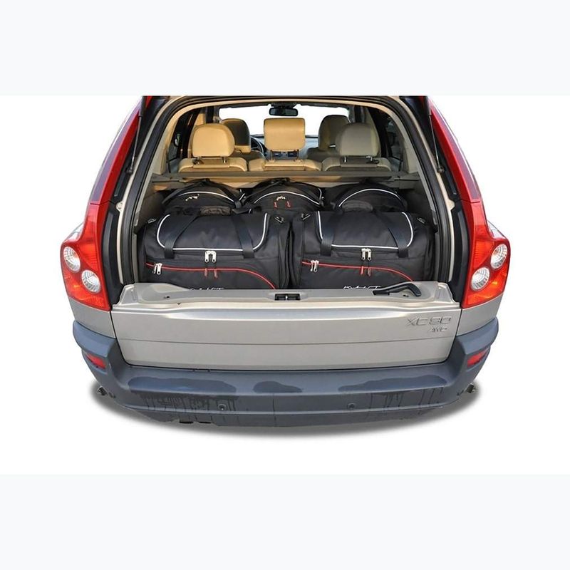 Zestaw toreb do bagażnika KJUST Volvo XC90 2002-2014 5 szt. czarny 17