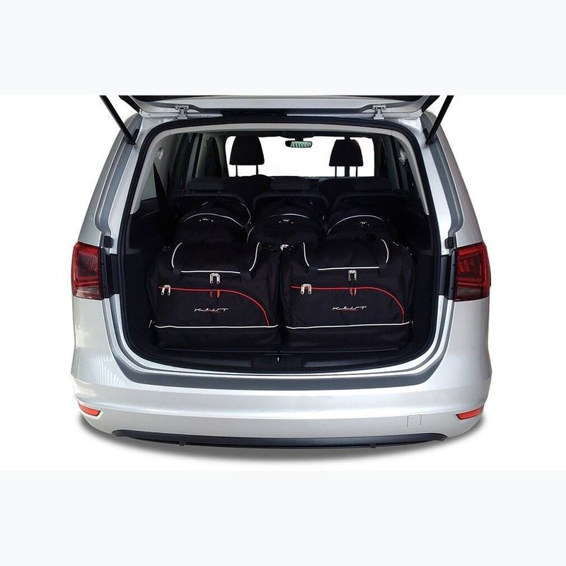 Zestaw toreb do bagażnika KJUST Volkswagen Sharan 2010+ 5 szt. czarny 16