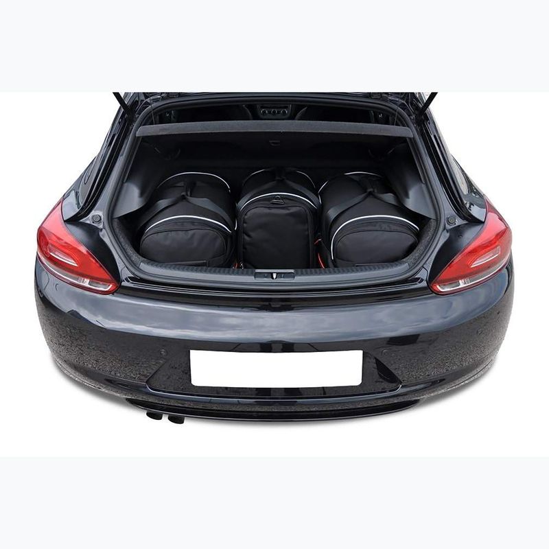 Zestaw toreb do bagażnika KJUST Volkswagen Scirocco 2008-2017 4 szt. czarny 18