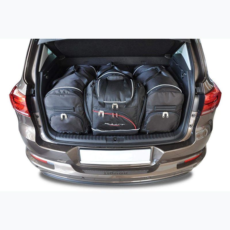 Zestaw toreb do bagażnika KJUST Volkswagen Tiguan 2007-2015 4 szt. czarny 17