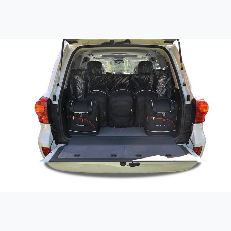 Zestaw toreb do bagażnika KJUST Toyota Land Cruiser V8 2010-2017 6 szt. czarny 17