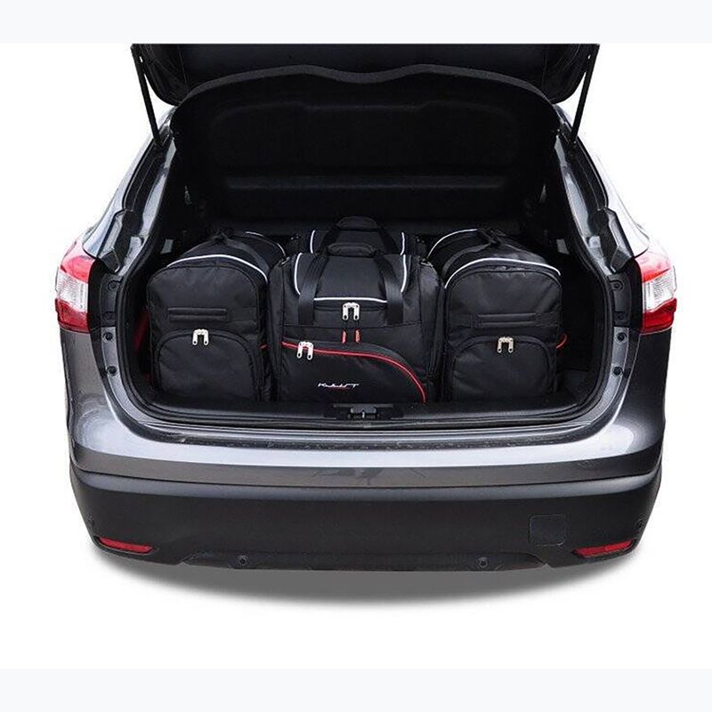 Zestaw toreb do bagażnika KJUST Nissan Qashqai 2014-2017 4 szt. czarny 13