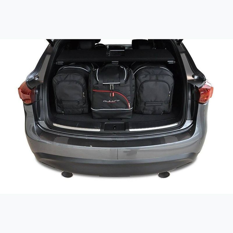 Zestaw toreb do bagażnika KJUST Infiniti QX70 2013-2018 4 szt. czarny 17
