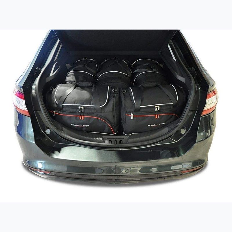 Zestaw toreb do bagażnika KJUST Ford Mondeo Liftback 2014-2021 5 szt. czarny 14