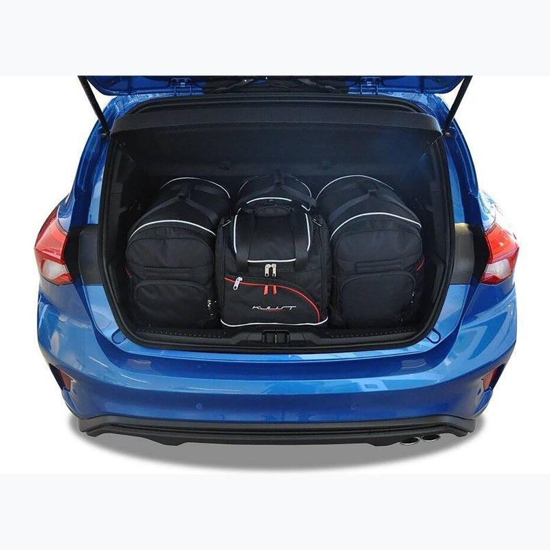 Zestaw toreb do bagażnika KJUST Ford Focus Hatchback 2018+ 4 szt. czarny 13