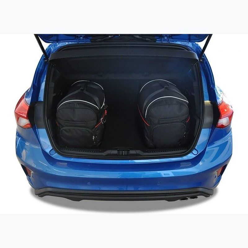 Zestaw toreb do bagażnika KJUST Ford Focus Hatchback 2018+ 4 szt. czarny 15