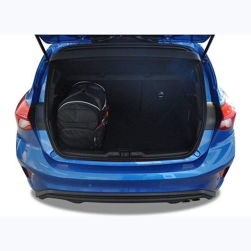 Zestaw toreb do bagażnika KJUST Ford Focus Hatchback 2018+ 4 szt. czarny 16