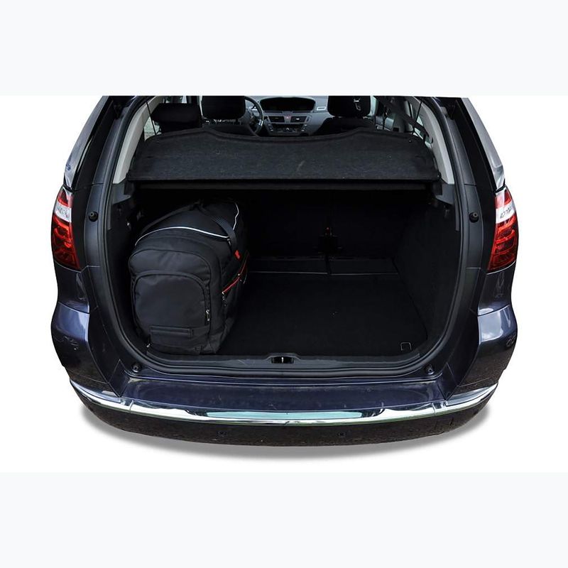 Zestaw toreb do bagażnika KJUST Citroen C4 Picasso 2007-2013 4 szt. czarny 18