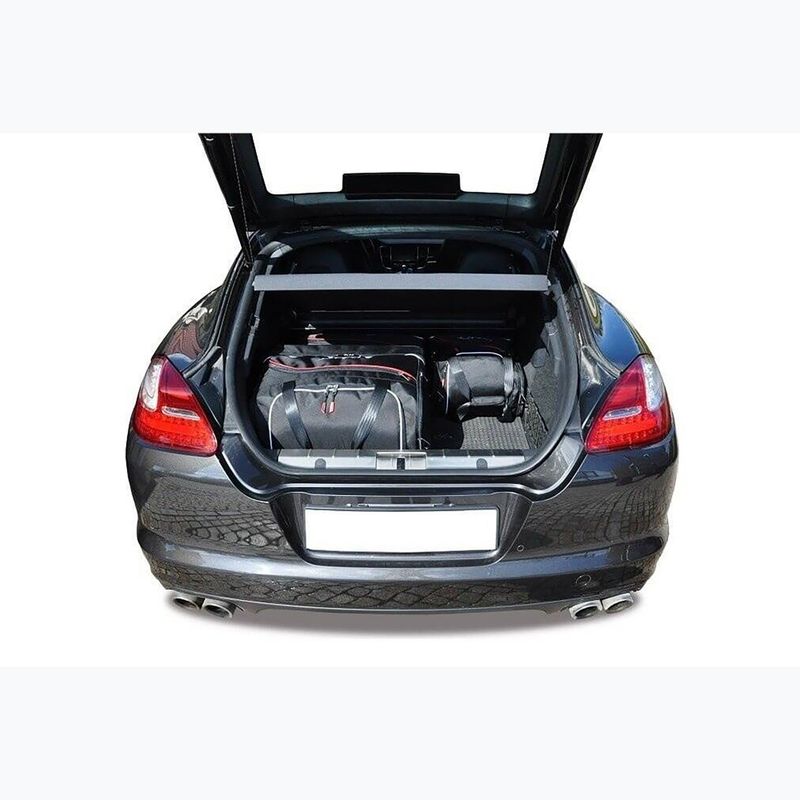 Zestaw toreb do bagażnika KJUST Porsche Panamera 2010-2016 4 szt. czarny 12