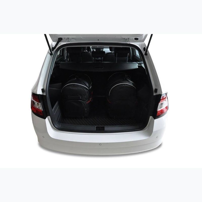 Zestaw toreb do bagażnika KJUST Skoda Fabia Kombi 2014-2021 5 szt. czarny 15
