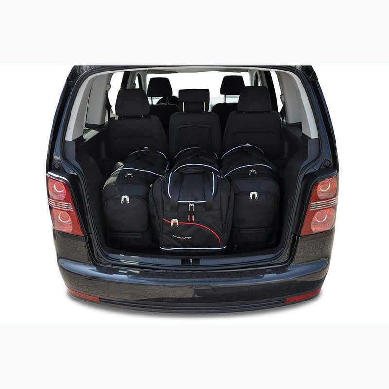 Zestaw toreb do bagażnika KJUST Volkswagen Touran 2003-2015 4 szt. czarny 17