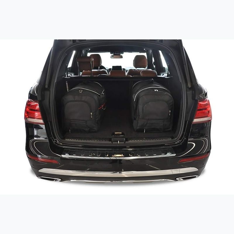 Zestaw toreb do bagażnika KJUST Mercedes-Benz GLE Suv 2015-2018 4 szt. czarny 14