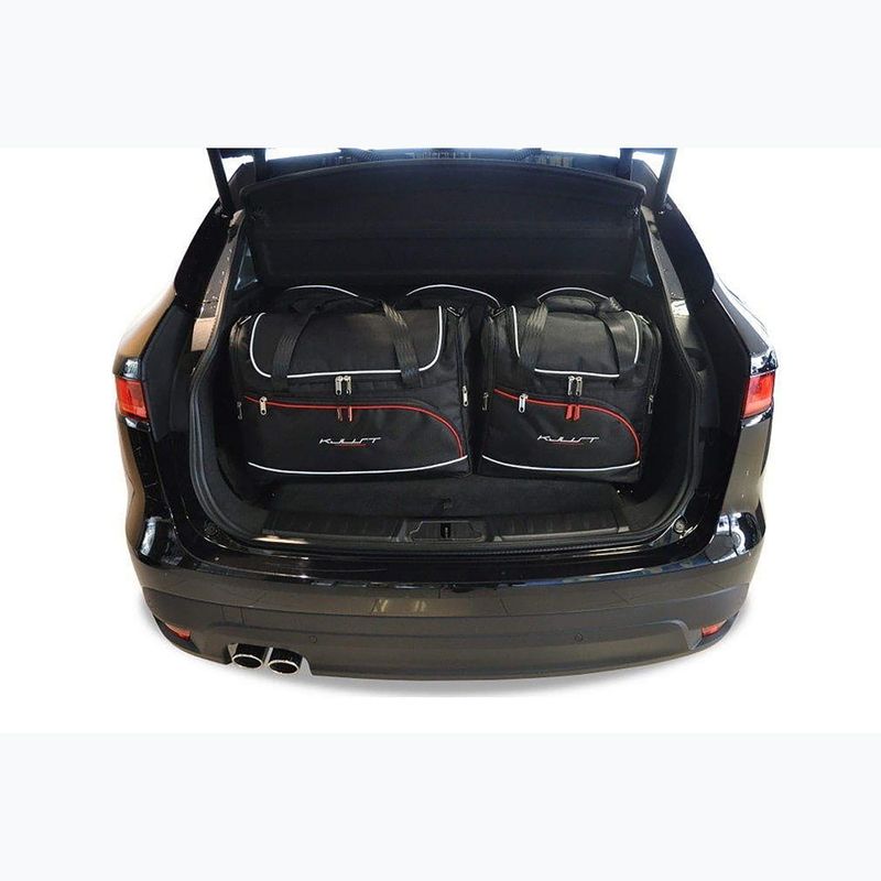 Zestaw toreb do bagażnika KJUST Jaguar F-Pace 2015+ 5 szt. czarny 16