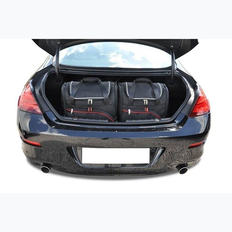 Zestaw toreb do bagażnika KJUST BMW 6 Coupe 2011+ 4 szt. czarny 17