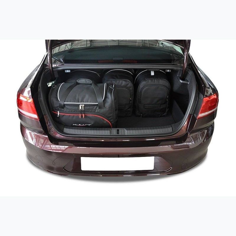 Zestaw toreb do bagażnika KJUST Volkswagen Passat Limousine 2014-2021 5 szt. czarny 17