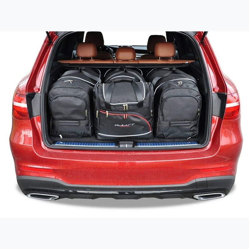 Zestaw toreb do bagażnika KJUST Mercedes-Benz GLC 2015-2022 4 szt. czarny 12