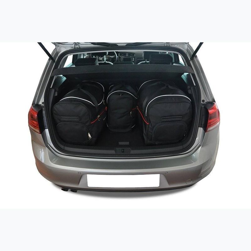 Zestaw toreb do bagażnika KJUST Volkswagen Golf Sportsvan 2013-2020 4 szt. czarny 17