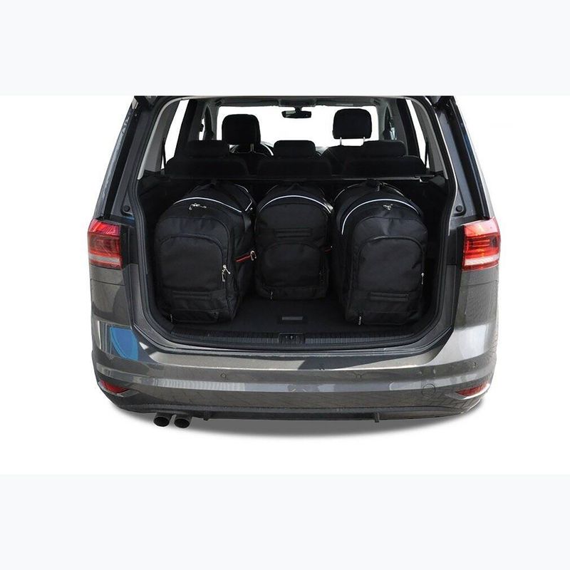 Zestaw toreb do bagażnika KJUST Volkswagen Touran 2015+ 4 szt. czarny 18