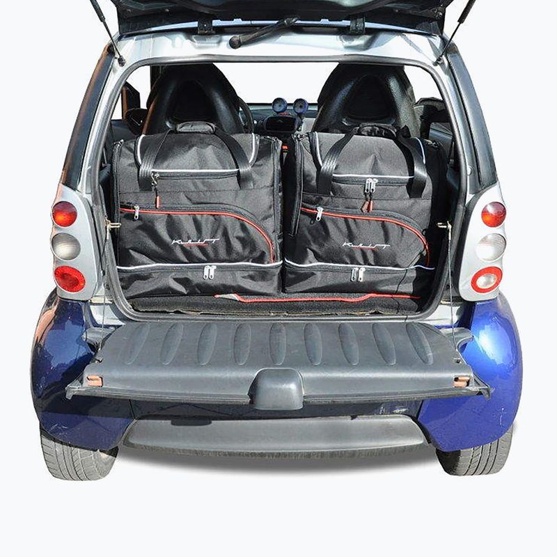 Zestaw toreb do bagażnika KJUST Smart Fortwo Coupe 1998-2007 2 szt. czarny 15