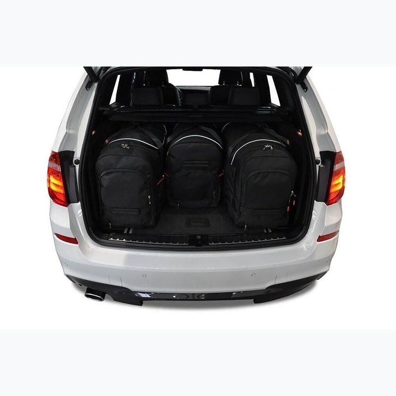 Zestaw toreb do bagażnika KJUST BMW X3 2010-2017 4 szt. czarny 15