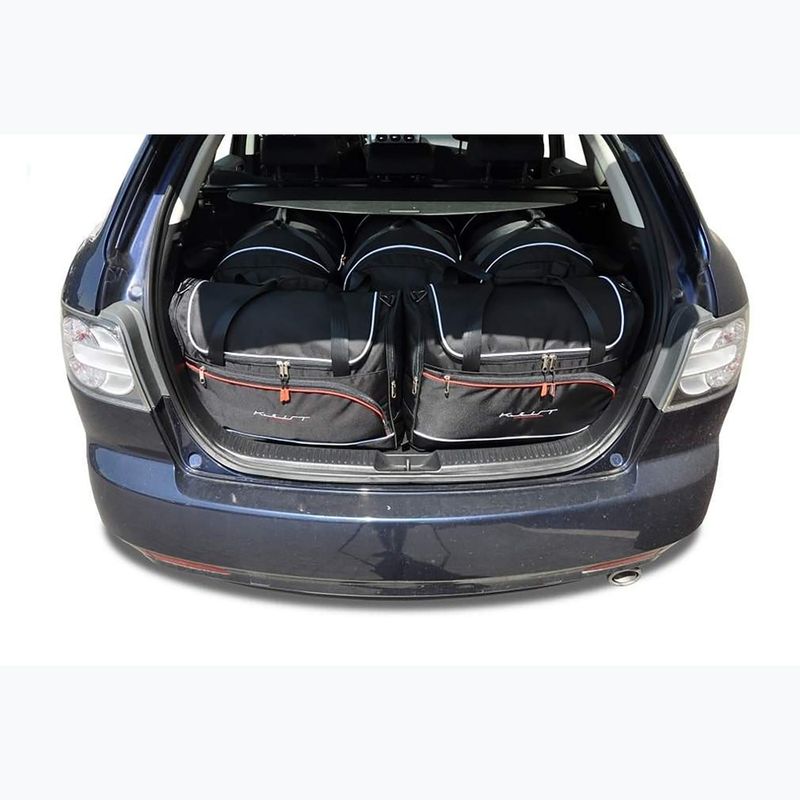 Zestaw toreb do bagażnika KJUST Mazda Cx-7 2007-2012 5 szt. czarny 12