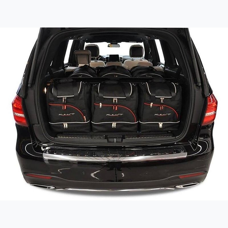 Zestaw toreb do bagażnika KJUST Mercedes-Benz Gls 2015-2018 6 szt. czarny 11