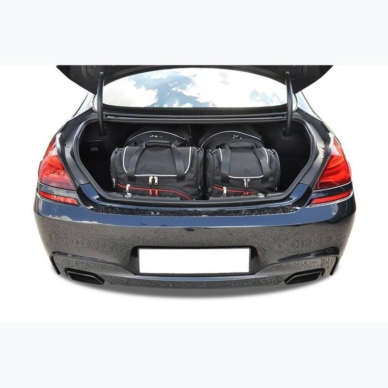 Zestaw toreb do bagażnika KJUST BMW 6 Gran Coupe 2012-2018 4 szt. czarny 18