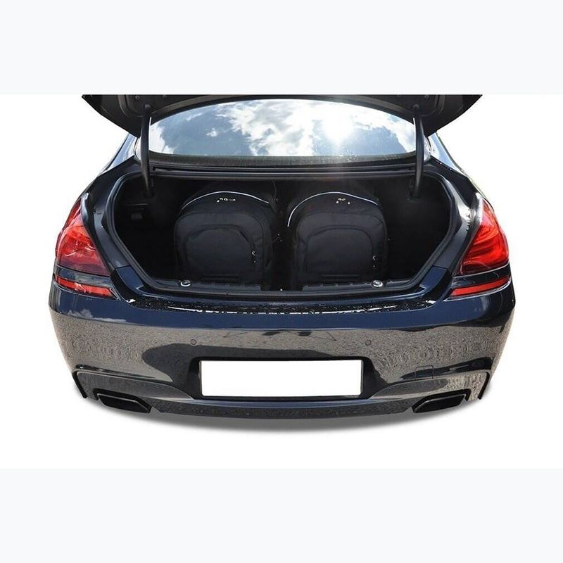 Zestaw toreb do bagażnika KJUST BMW 6 Gran Coupe 2012-2018 4 szt. czarny 19