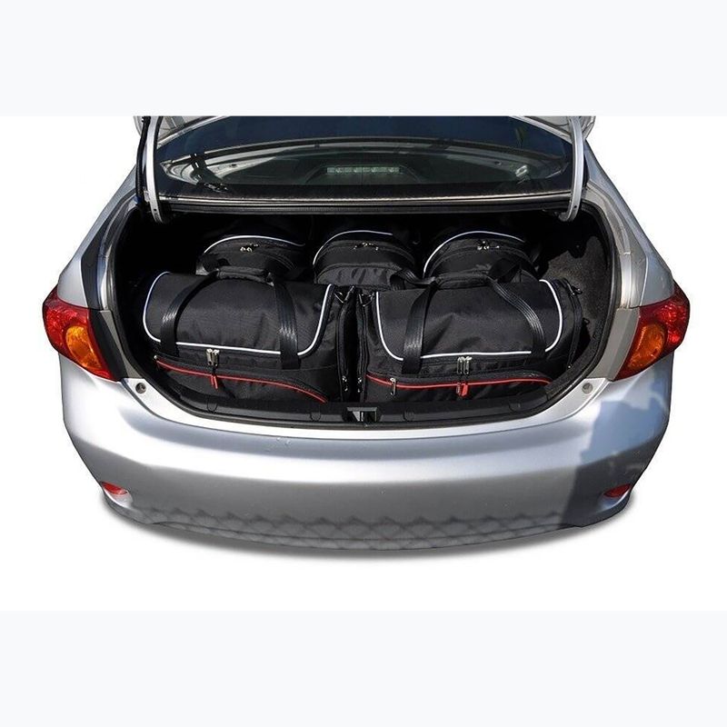 Zestaw toreb do bagażnika KJUST Toyota Corolla Limousine 2007-2014 5 szt. czarny 13