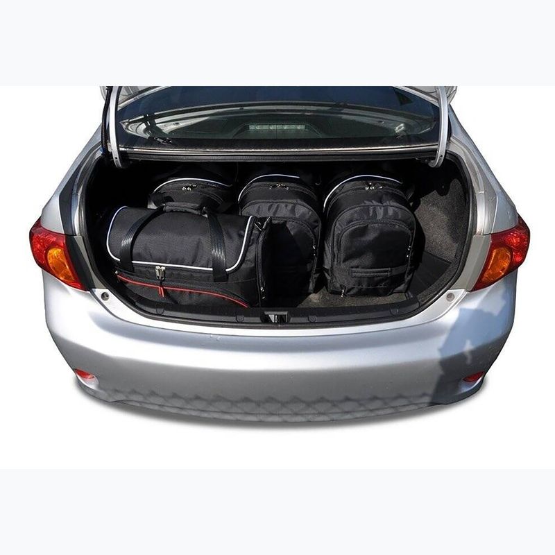 Zestaw toreb do bagażnika KJUST Toyota Corolla Limousine 2007-2014 5 szt. czarny 14
