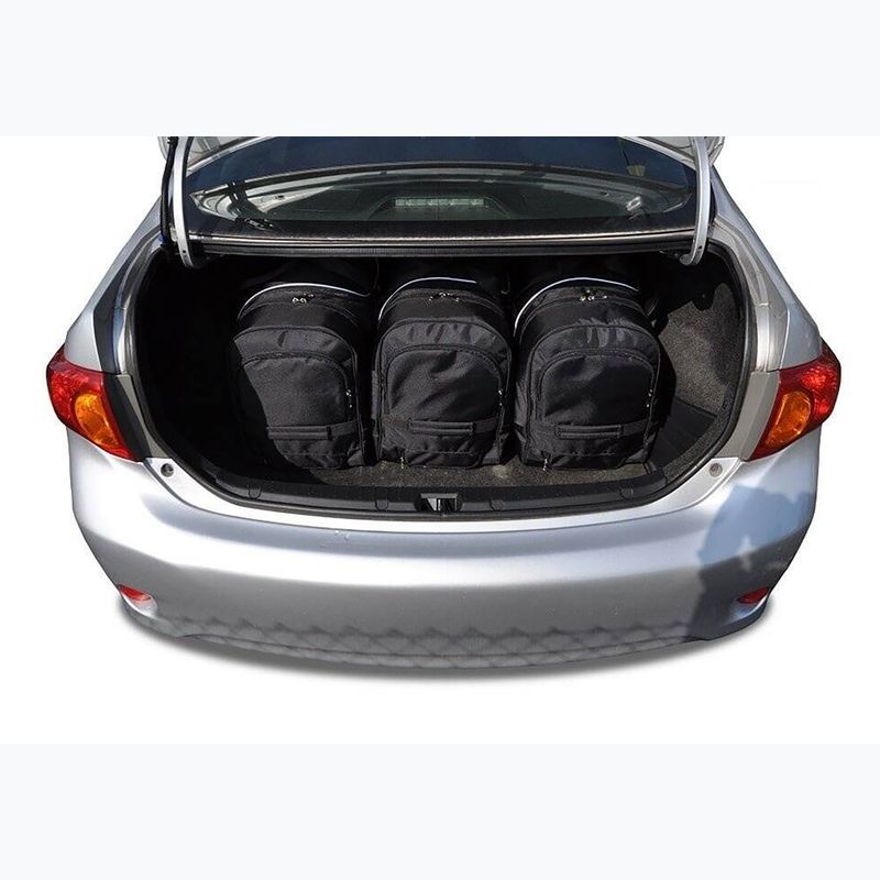 Zestaw toreb do bagażnika KJUST Toyota Corolla Limousine 2007-2014 5 szt. czarny 15