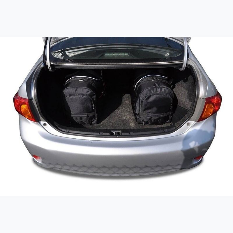 Zestaw toreb do bagażnika KJUST Toyota Corolla Limousine 2007-2014 5 szt. czarny 16