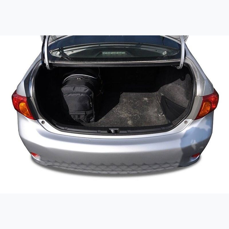 Zestaw toreb do bagażnika KJUST Toyota Corolla Limousine 2007-2014 5 szt. czarny 17