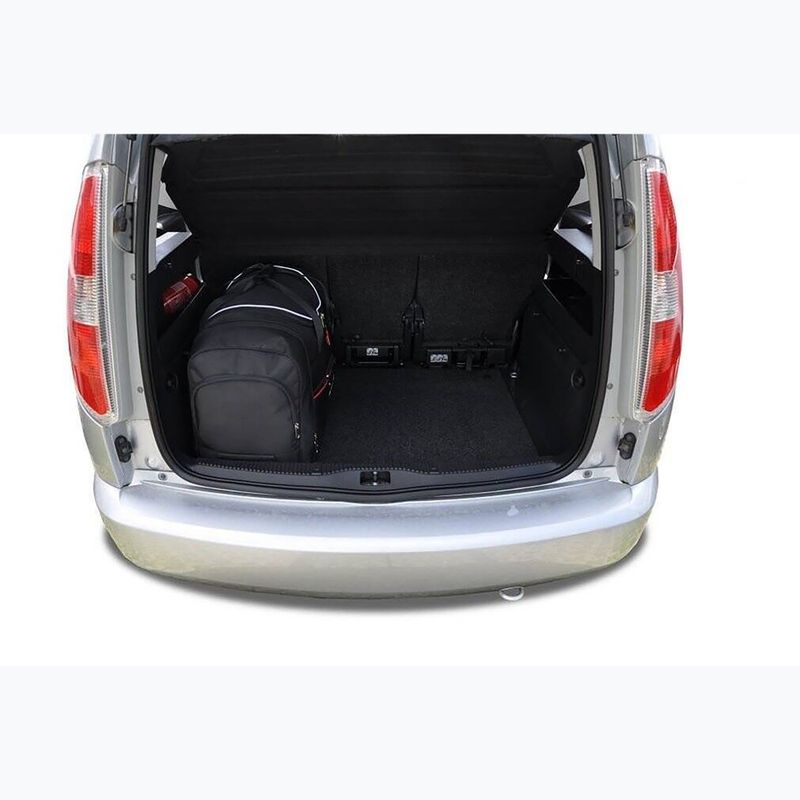 Zestaw toreb do bagażnika KJUST Skoda Roomster 2006-2015 4 szt. czarny 15