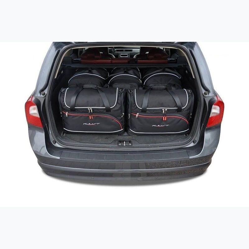 Zestaw toreb do bagażnika KJUST Volvo XC70 2007-2016 5 szt. czarny 17
