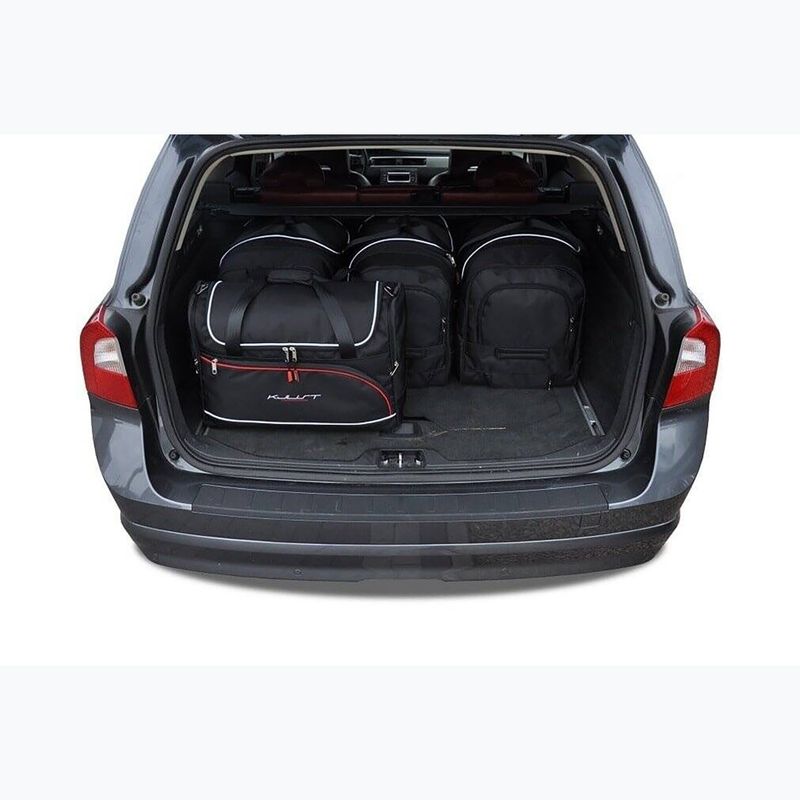 Zestaw toreb do bagażnika KJUST Volvo XC70 2007-2016 5 szt. czarny 18