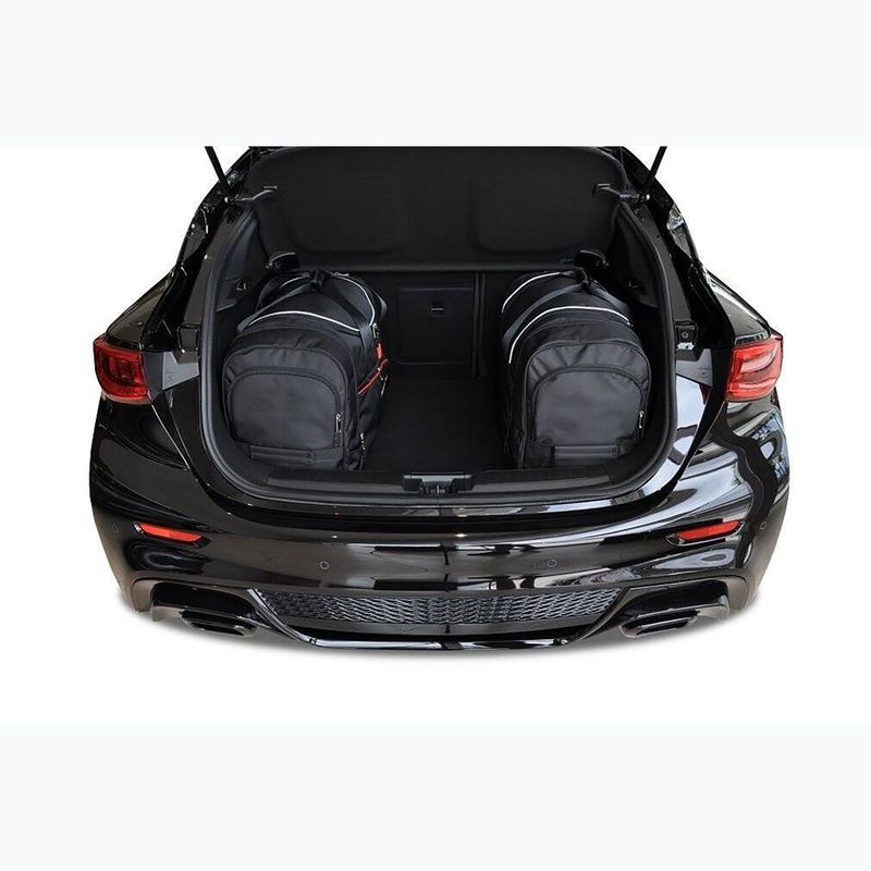 Zestaw toreb do bagażnika KJUST Infiniti Q30 2015-2020 4 szt. czarny 17