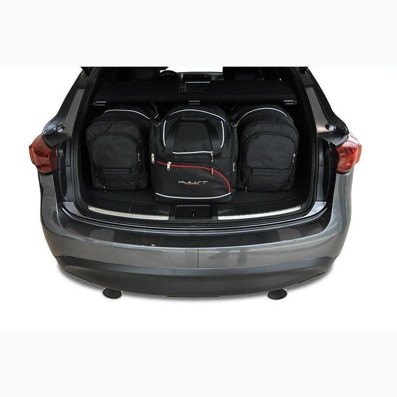 Zestaw toreb do bagażnika KJUST Infiniti QX70 2013-2018 4 szt. czarny 16