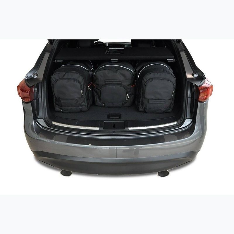 Zestaw toreb do bagażnika KJUST Infiniti QX70 2013-2018 4 szt. czarny 17
