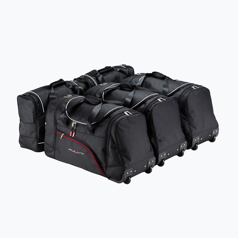 Zestaw toreb do bagażnika KJUST Nissan X-Trail 2007-2014 5 szt. czarny 2