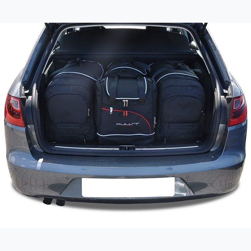 Zestaw toreb do bagażnika KJUST Seat Exeo ST 2009-2013 4 szt. czarny 12