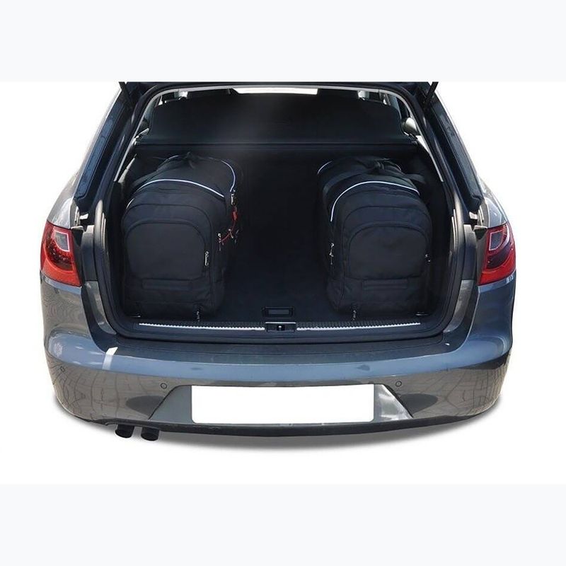 Zestaw toreb do bagażnika KJUST Seat Exeo ST 2009-2013 4 szt. czarny 14