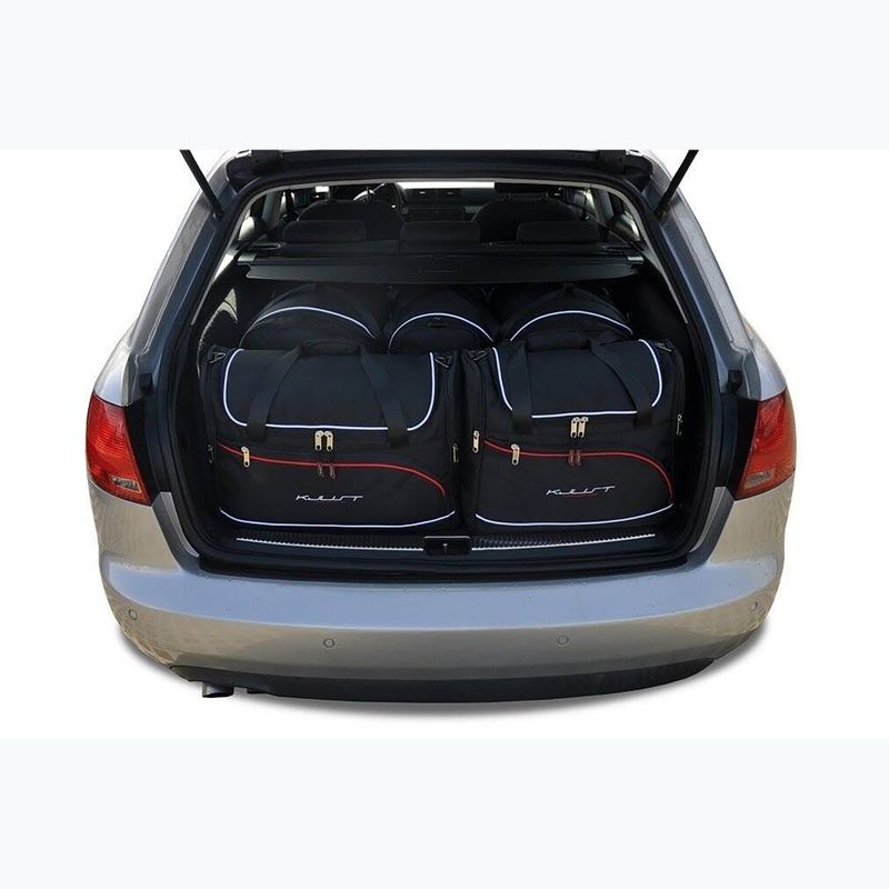 Zestaw toreb do bagażnika KJUST Audi A4 Avant 2004-2008 5 szt. czarny 18