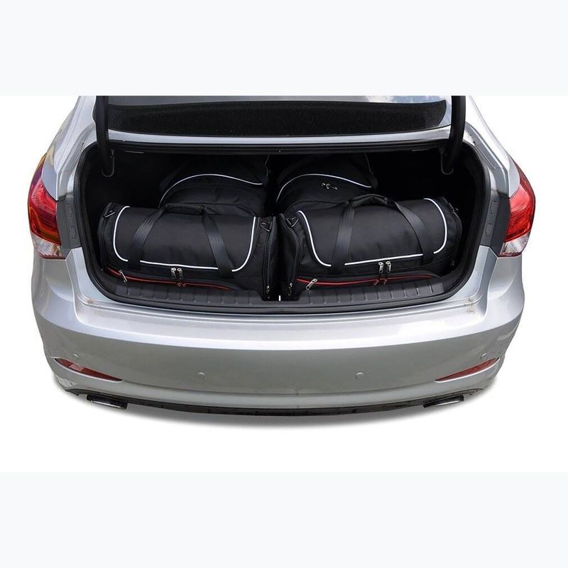 Zestaw toreb do bagażnika KJUST Hyundai I40 Limousine 2011-2018 4 szt. czarny 16