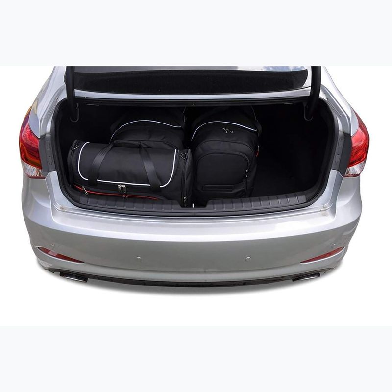 Zestaw toreb do bagażnika KJUST Hyundai I40 Limousine 2011-2018 4 szt. czarny 17