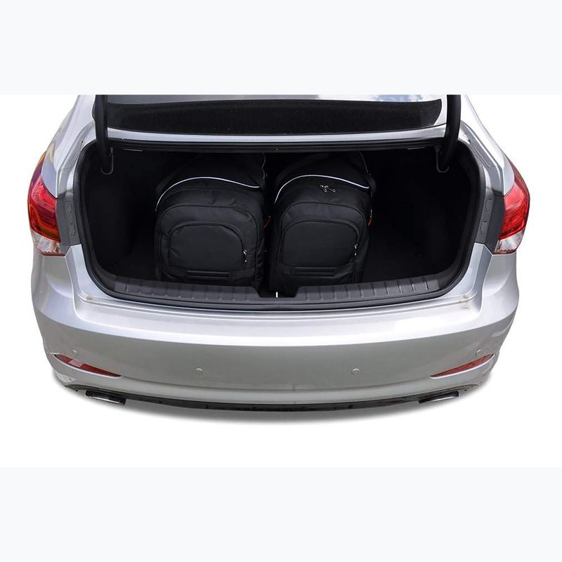 Zestaw toreb do bagażnika KJUST Hyundai I40 Limousine 2011-2018 4 szt. czarny 18