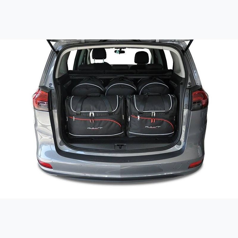 Zestaw toreb do bagażnika KJUST Opel Zafira 2011-2019 5 szt. czarny 12
