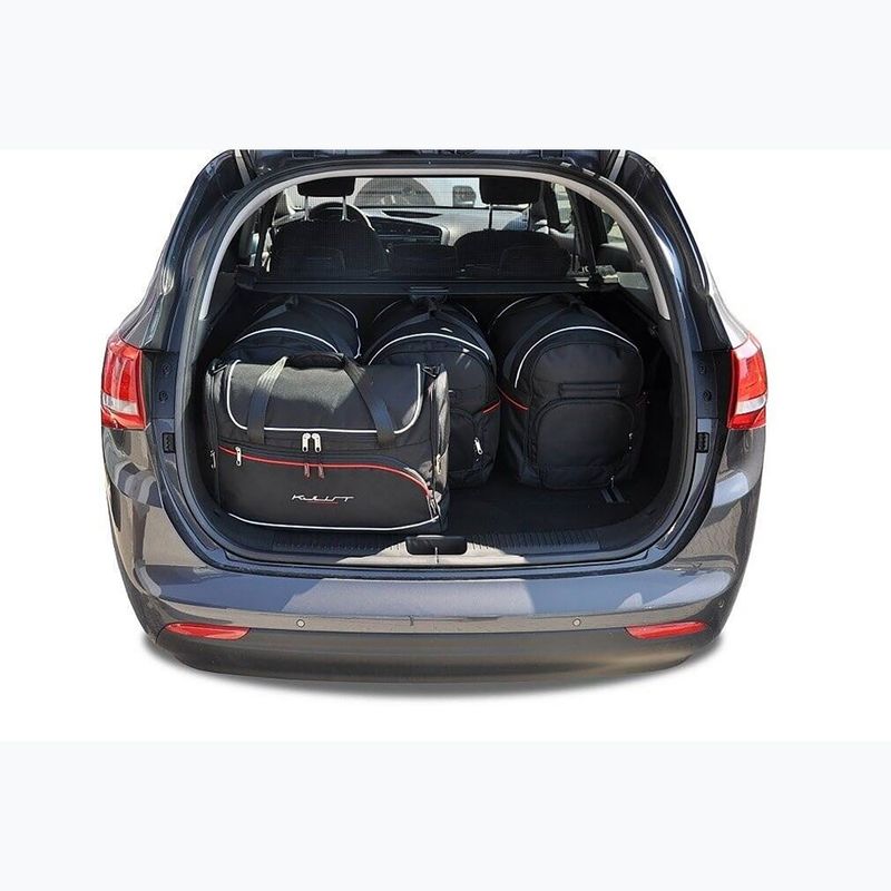 Zestaw toreb do bagażnika KJUST Kia Cee'D Kombi 2012-2018 5 szt. czarny 12